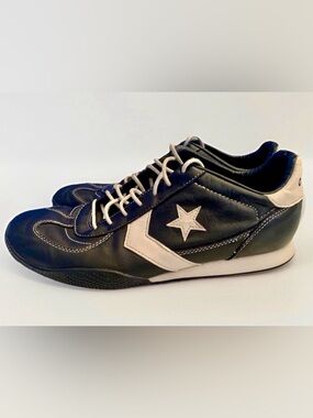 VTG Converse TARGA XLT OX 1984 RE-ISSUE TRAINERS SHOES Black 1K702 Men’s sz 10